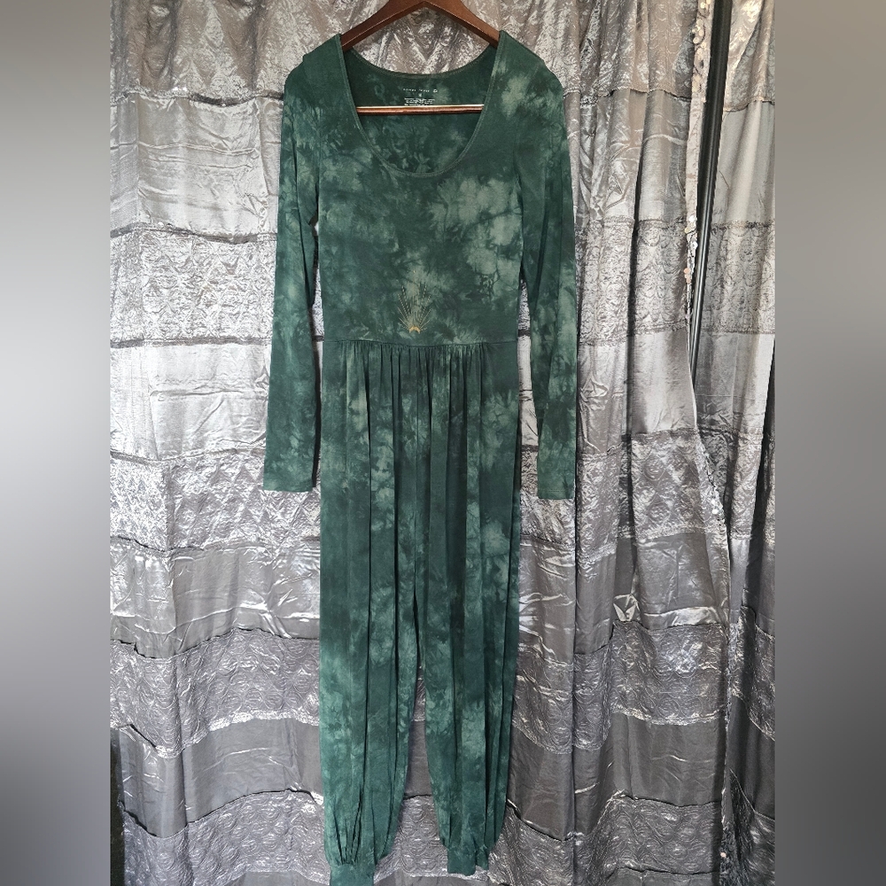 Purusha People Sacred Space Long Sleeve Jumpsuit Size Medium - Picture 2 of 7